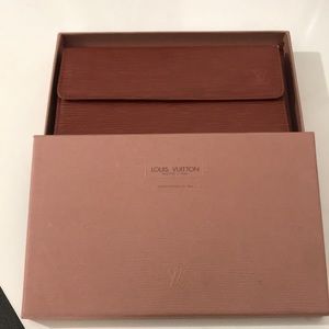 Louis Vuitton wallet leather